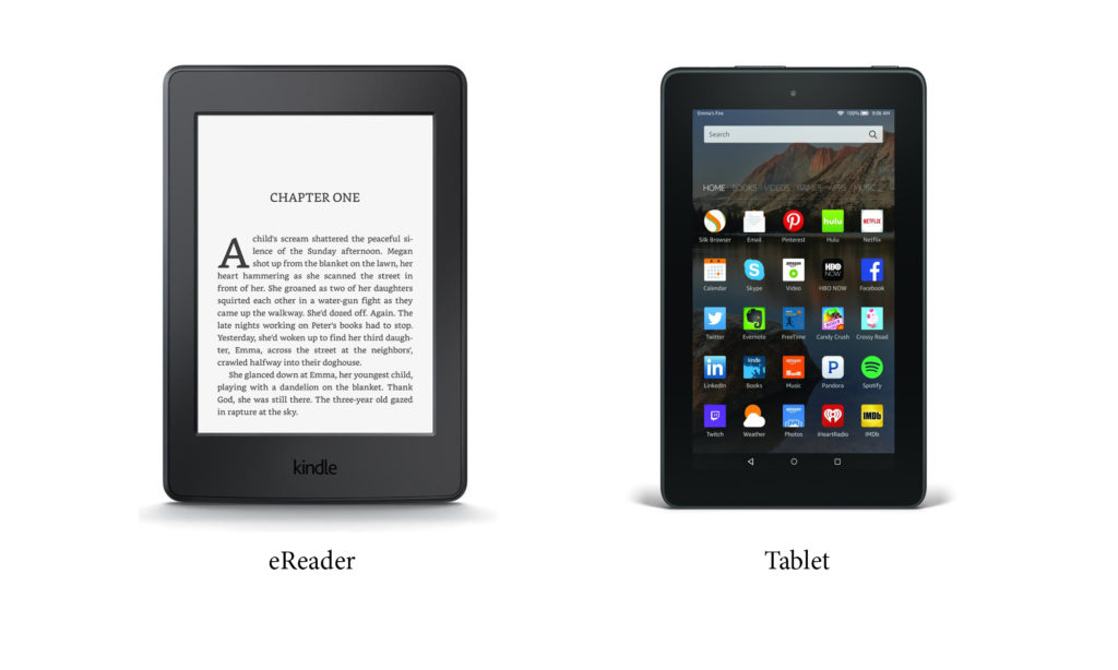 eReader vs Tablet