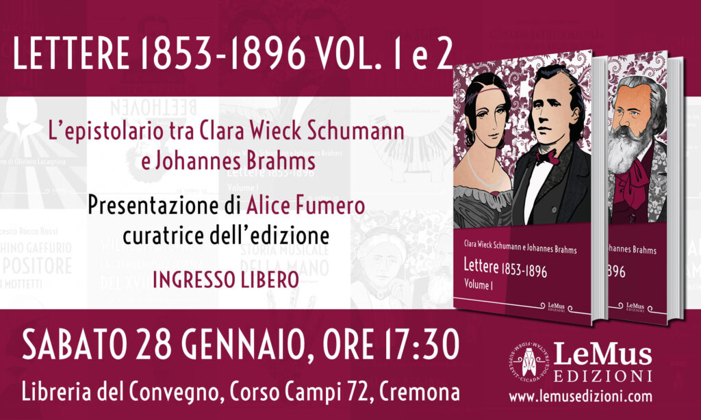 Lettere Wieck-Brahms a Cremona