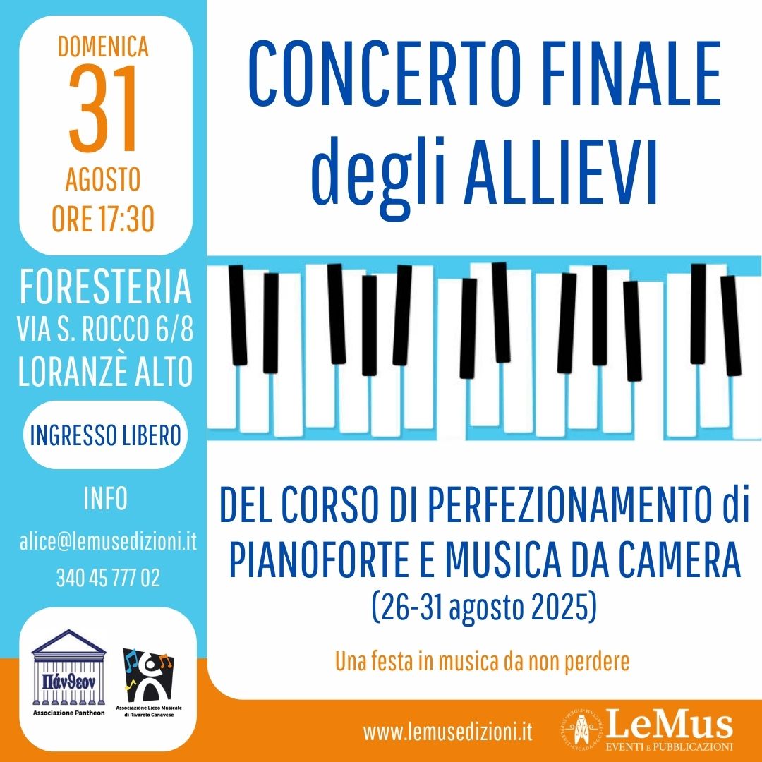 Concerto finale master 2025